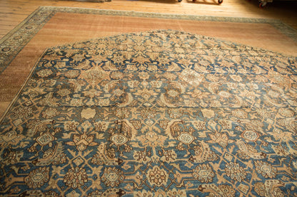 12.5x20 Antique Distressed Bibikabad Carpet