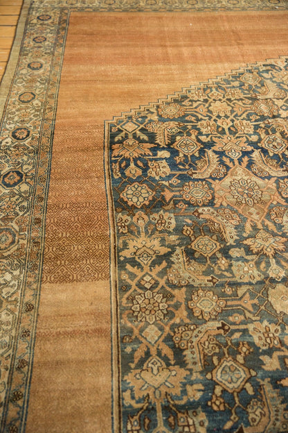 12.5x20 Antique Distressed Bibikabad Carpet