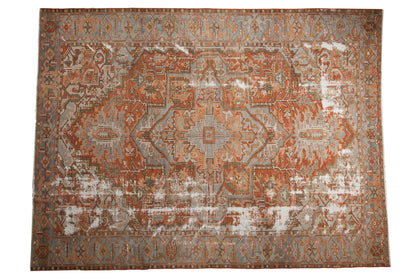 8x11 Antique Distressed Karaja Carpet