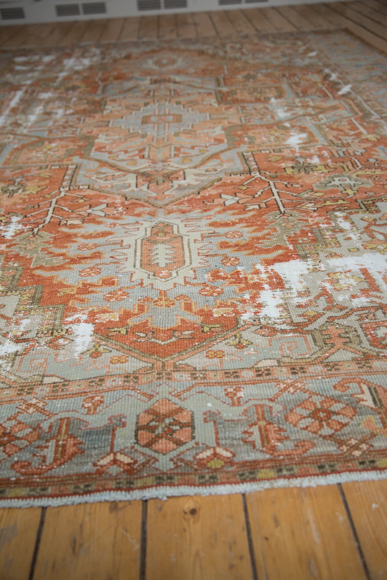 8x11 Antique Distressed Karaja Carpet
