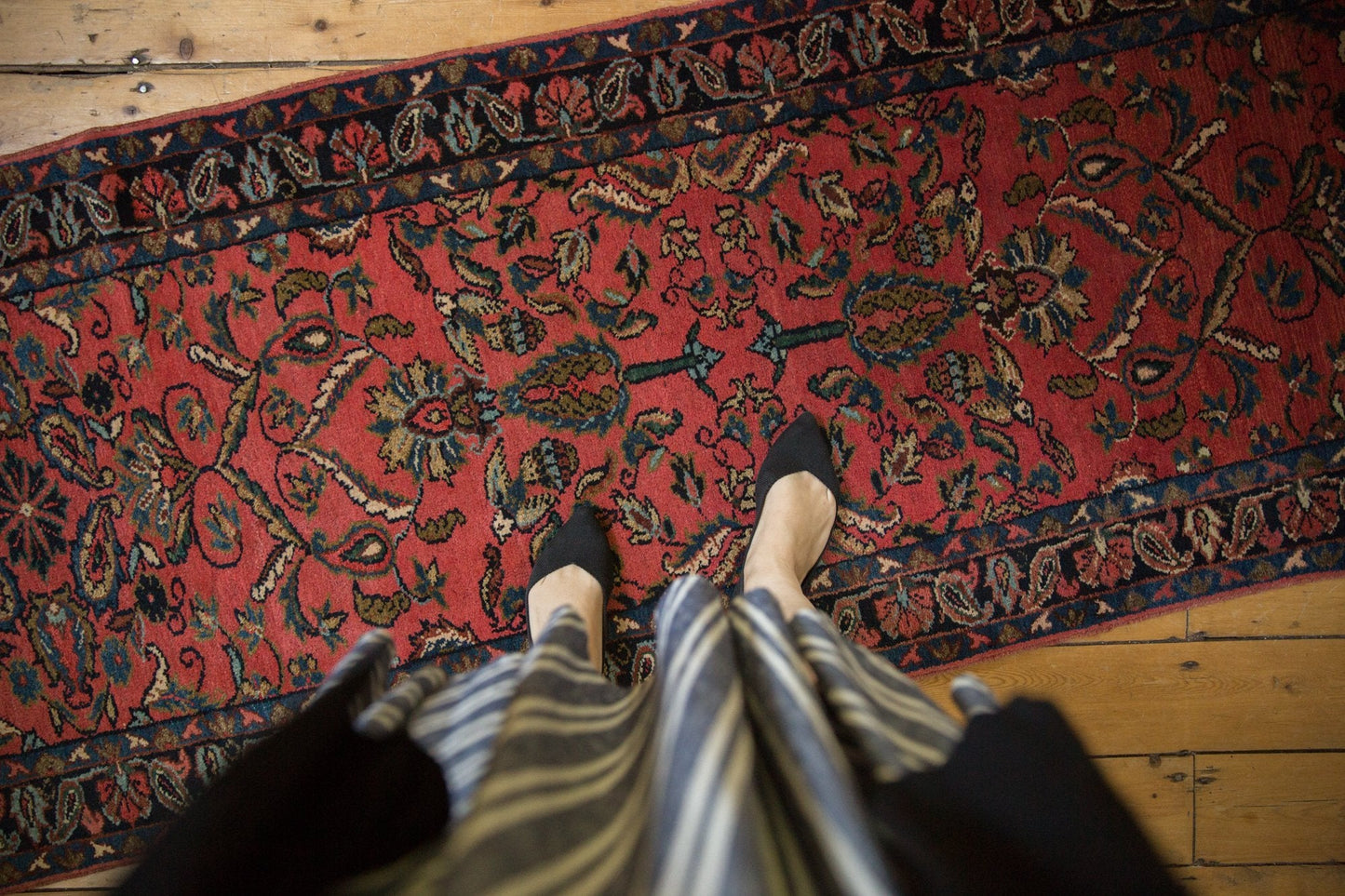 3x16.5 Vintage Lilihan Rug Runner