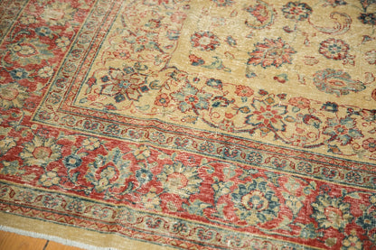 8.5x12 Vintage Distressed Tabriz Carpet