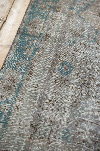 7.5x10.5 Vintage Distressed Oushak Carpet