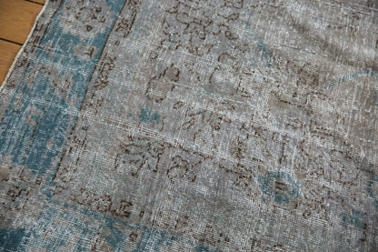 7.5x10.5 Vintage Distressed Oushak Carpet