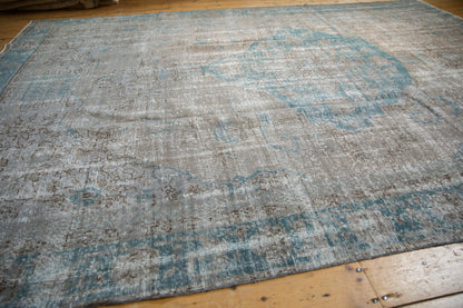 7.5x10.5 Vintage Distressed Oushak Carpet
