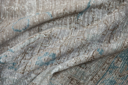 7.5x10.5 Vintage Distressed Oushak Carpet