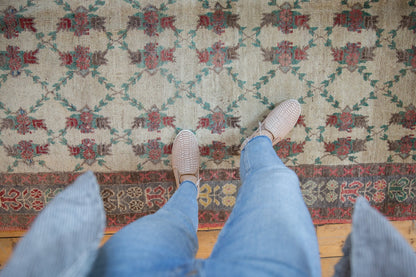 5x11 Vintage Distressed Oushak Rug Runner