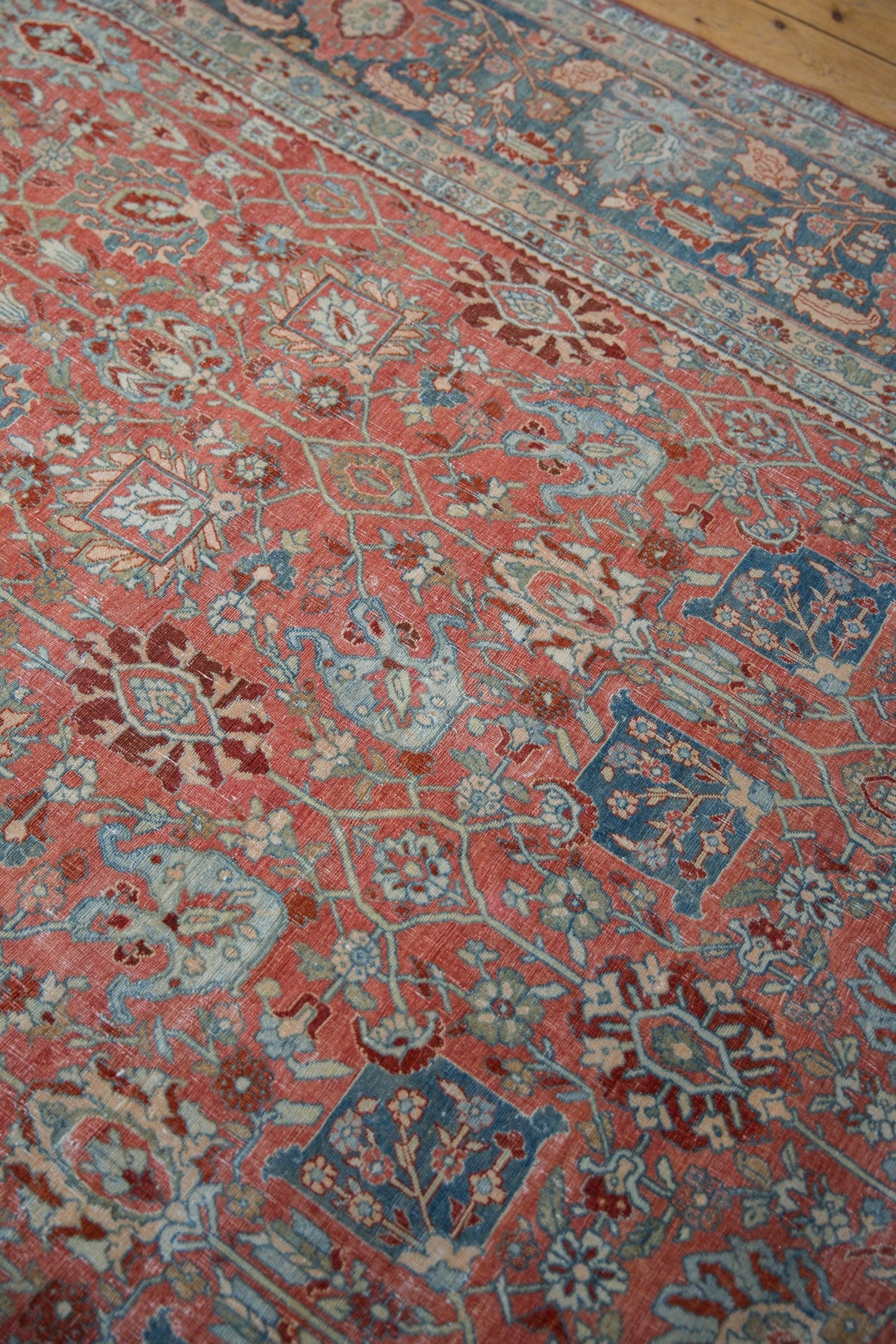 11x18 Vintage Distressed Bijar Carpet