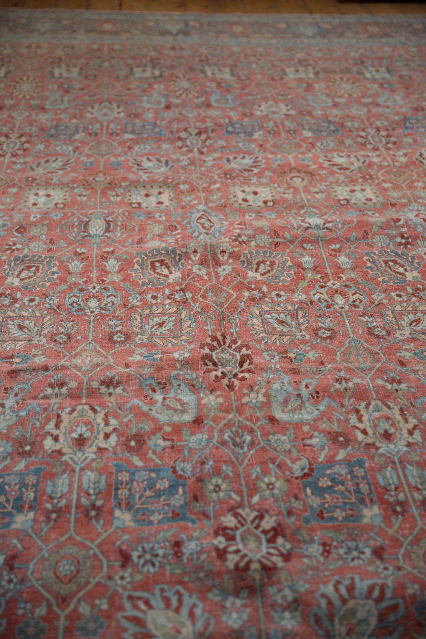11x18 Vintage Distressed Bijar Carpet