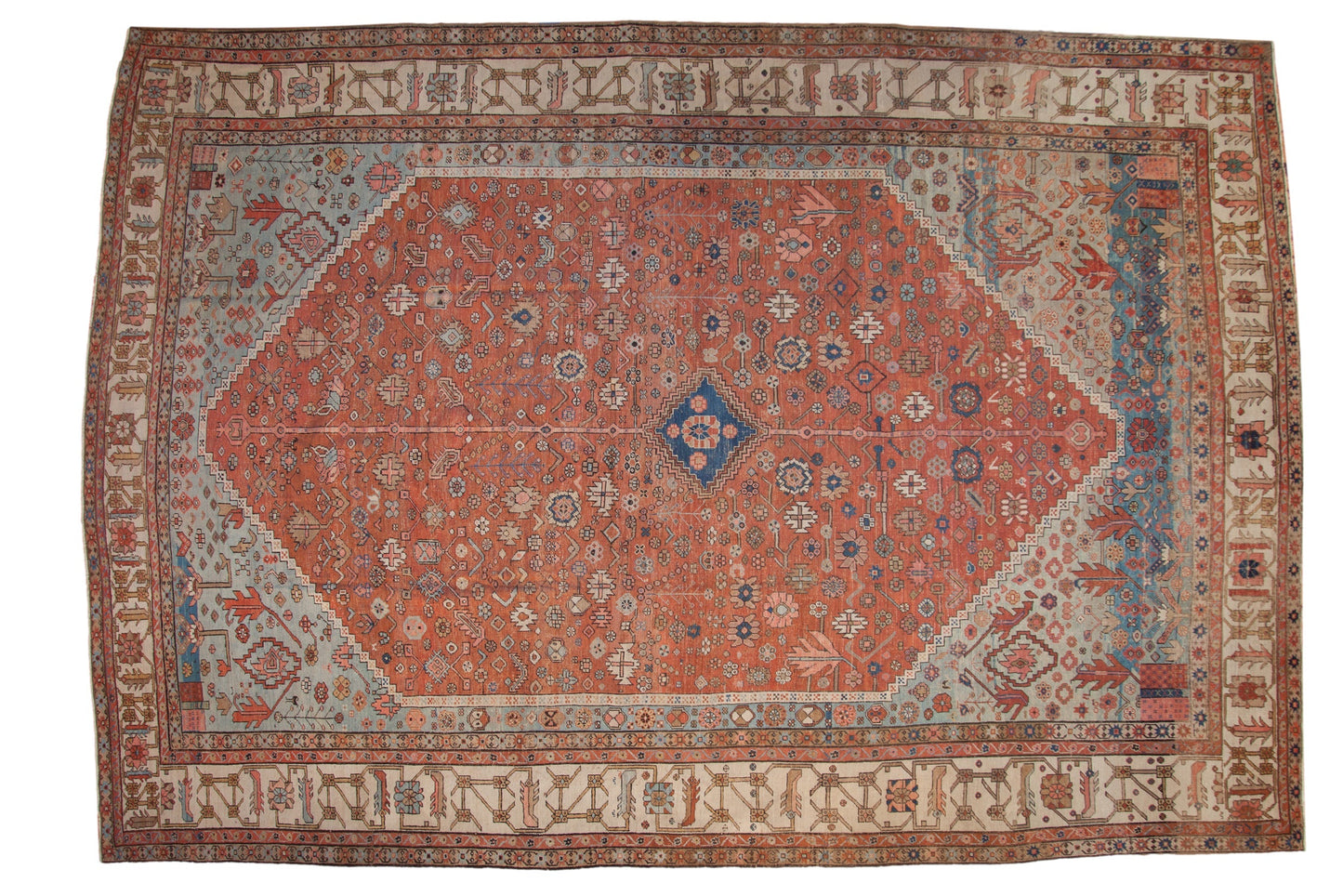 11.5x16.5 Antique Bakshaish Carpet