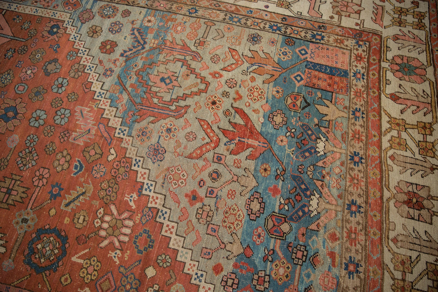 11.5x16.5 Antique Bakshaish Carpet