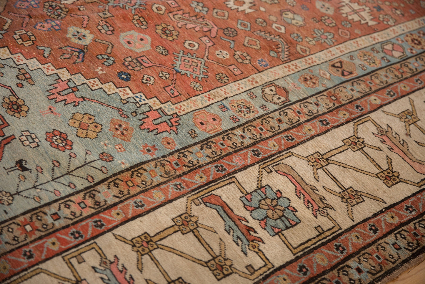 11.5x16.5 Antique Bakshaish Carpet