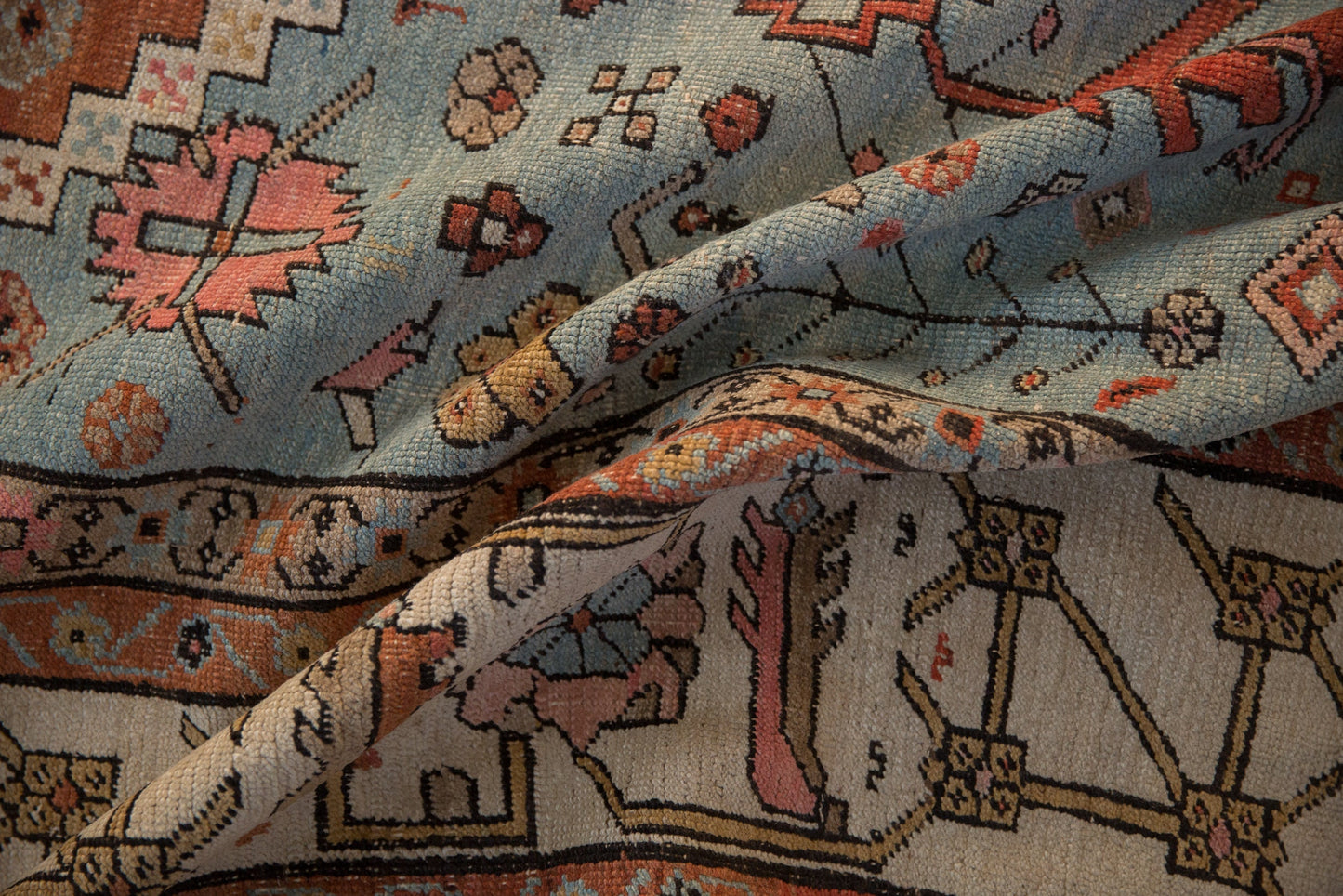 11.5x16.5 Antique Bakshaish Carpet