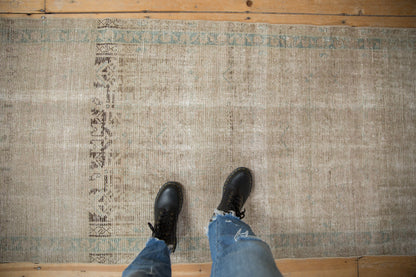 3x14 Vintage Fine Distressed Hamadan Rug Runner