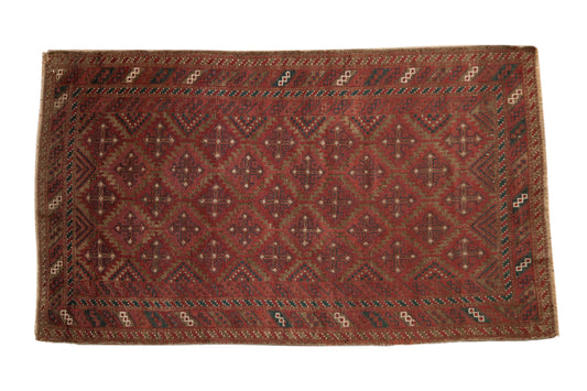 3x6 Vintage Distressed Belouch Rug Runner