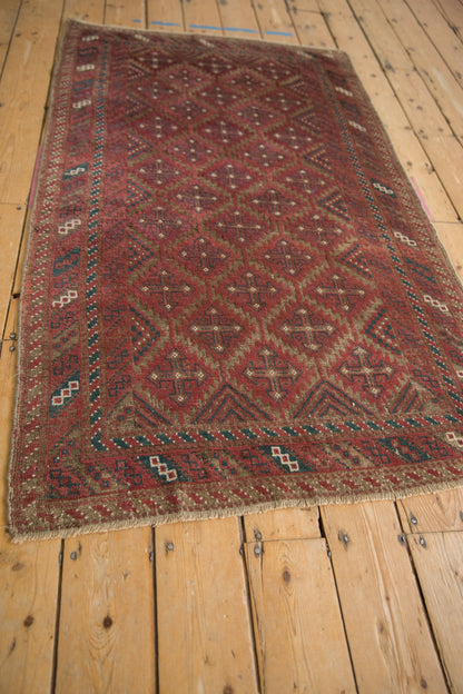 3x6 Vintage Distressed Belouch Rug Runner