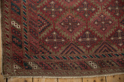 3x6 Vintage Distressed Belouch Rug Runner