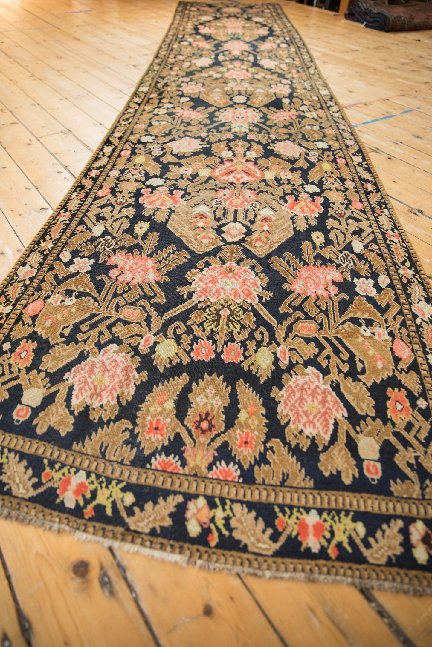 3.5x17 Antique Karabagh Rug Runner