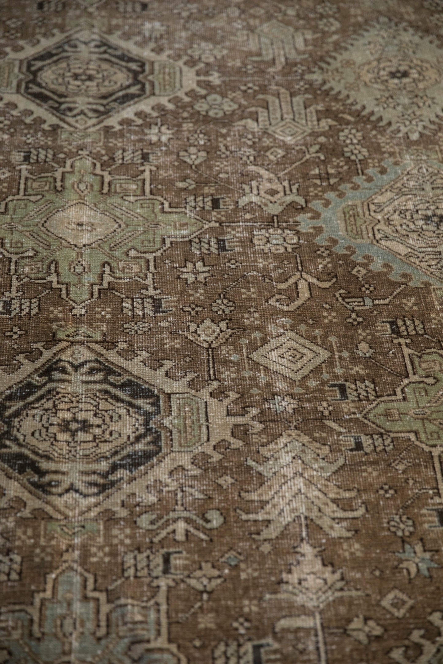 7x10 Vintage Fine Heriz Carpet