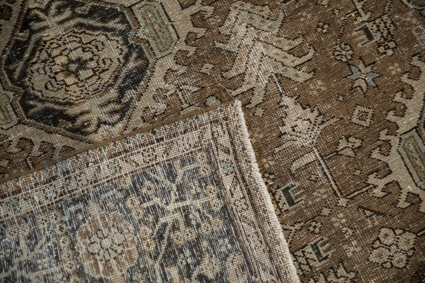 7x10 Vintage Fine Heriz Carpet