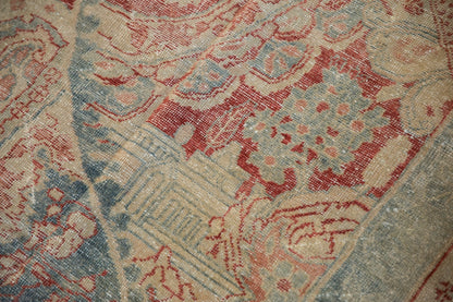 10.5x17.5 Vintage Distressed Mahal Carpet