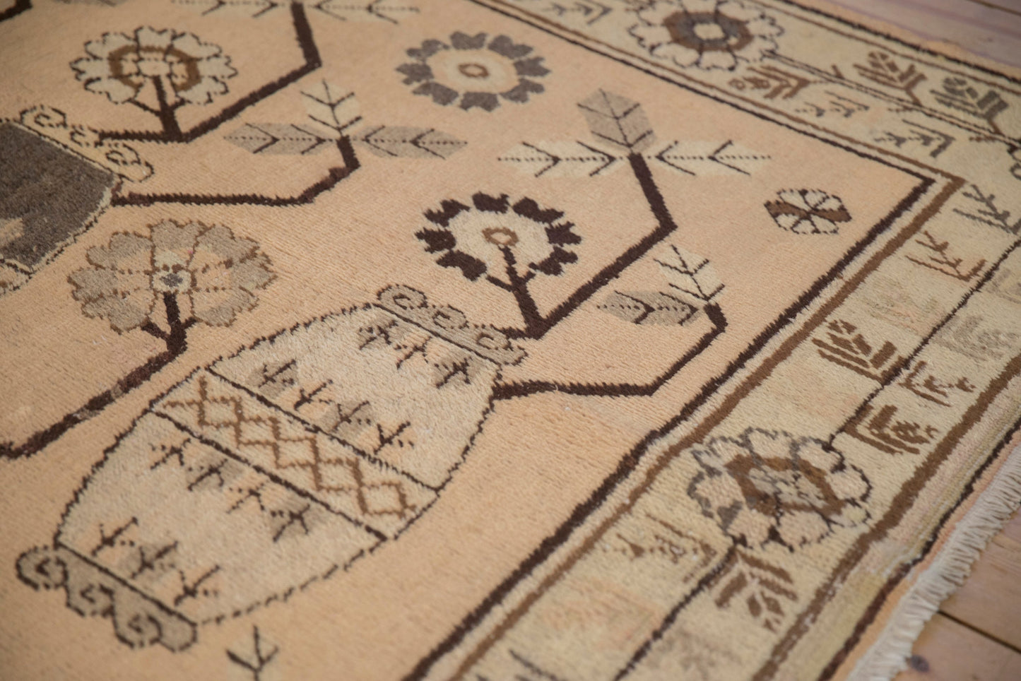 5x8 Vintage Distressed Khotan Carpet