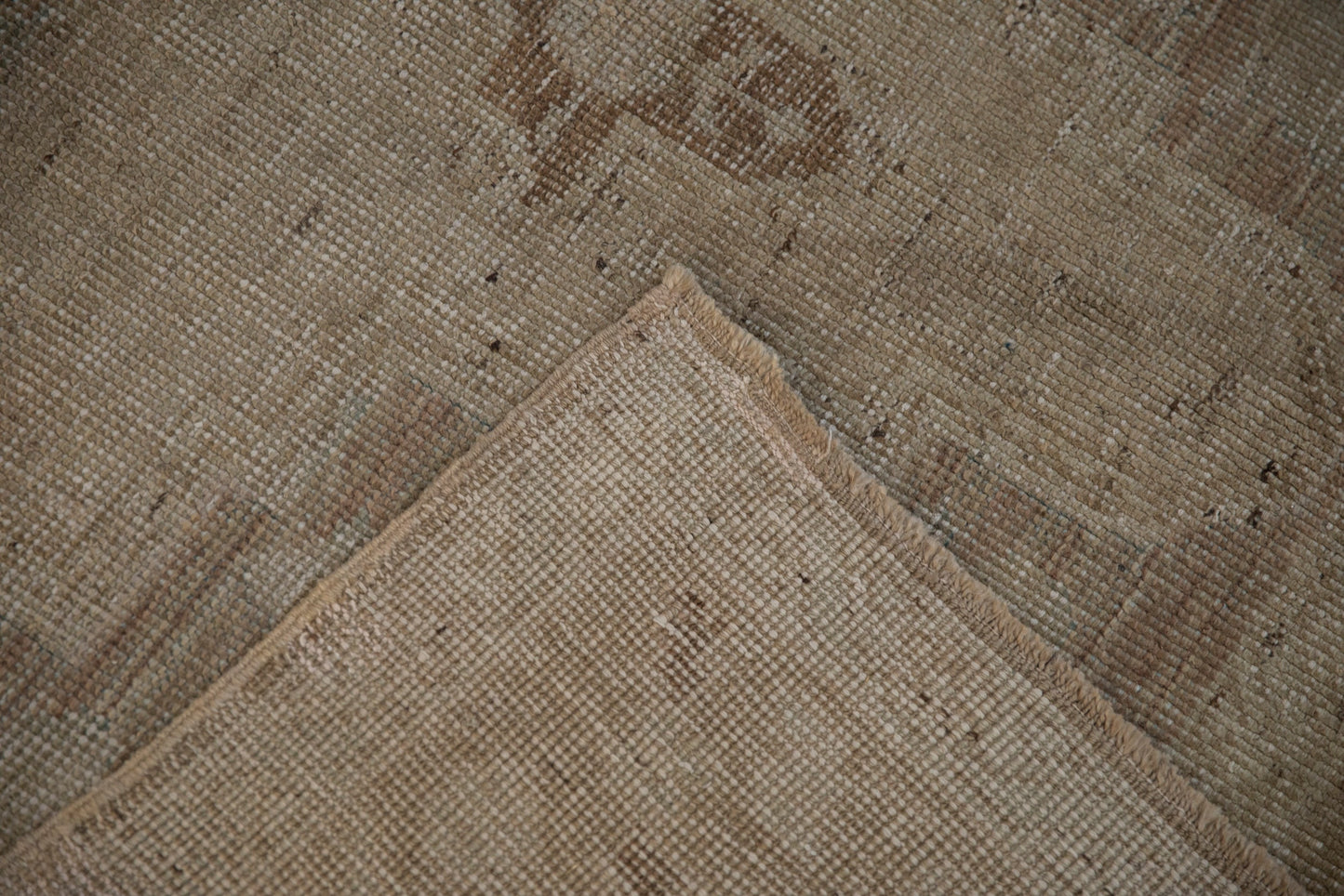 6x10 Vintage Distressed Oushak Carpet