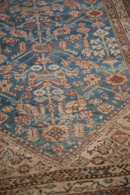 3x13.5 Antique Distressed Malayer Rug Runner