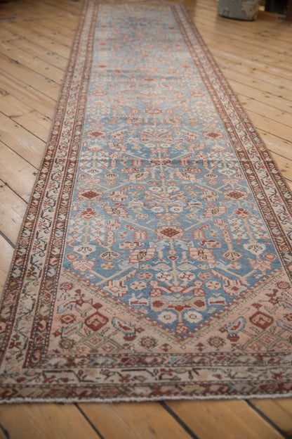 3x13.5 Antique Distressed Malayer Rug Runner