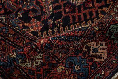 3.5x12 Vintage Hamadan Rug Runner
