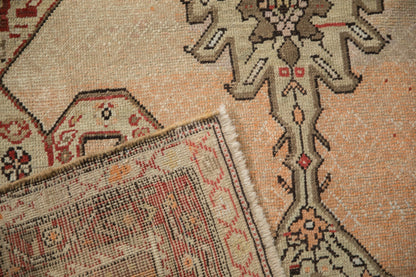 3.5x11 Antique Distressed Karabagh Rug Runner