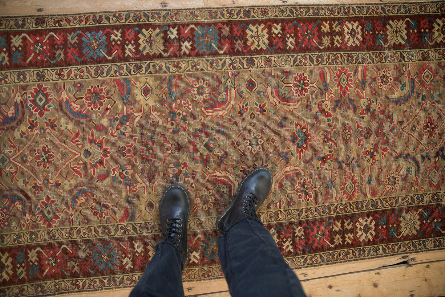 3x14.5 Antique Karabagh Rug Runner