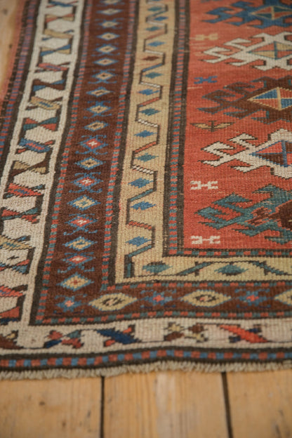 3x11 Antique Caucasian Rug Runner