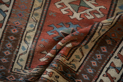 3x11 Antique Caucasian Rug Runner