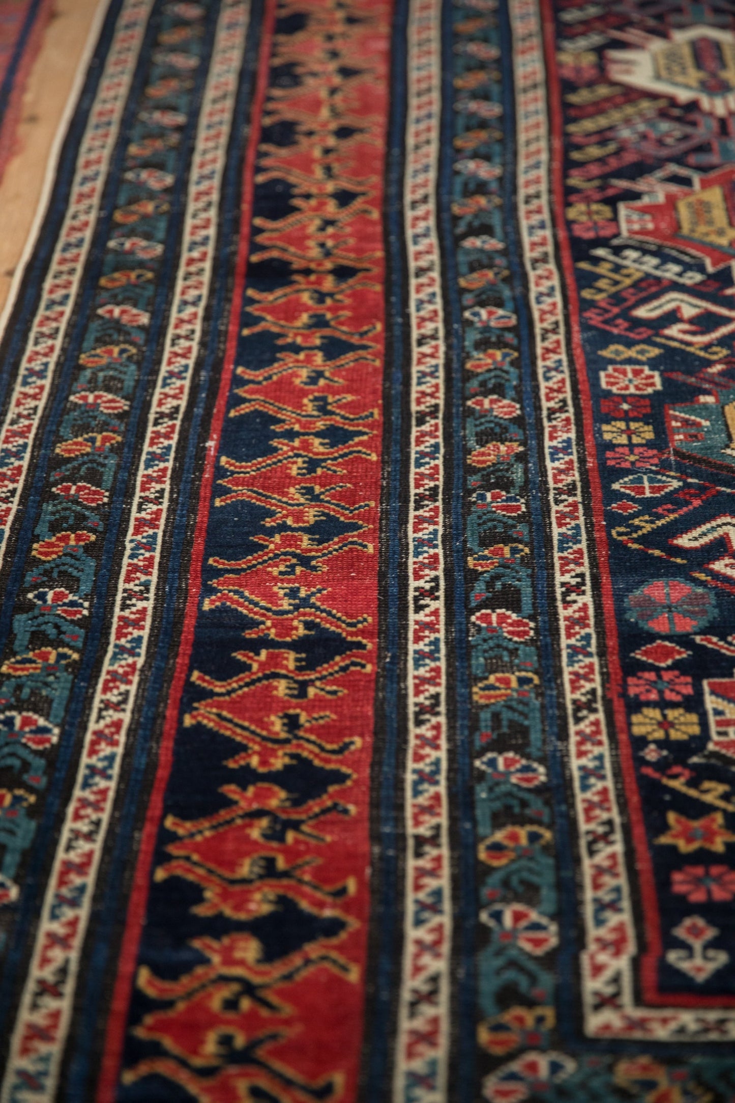 3.5x12.5 Antique Shirvan Rug Runner