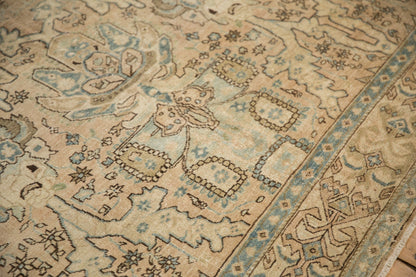 7x11 Vintage Distressed Tabriz Carpet