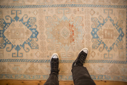 3.5x6 Vintage Distressed Malayer Rug