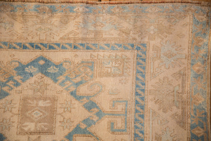 3.5x6 Vintage Distressed Malayer Rug