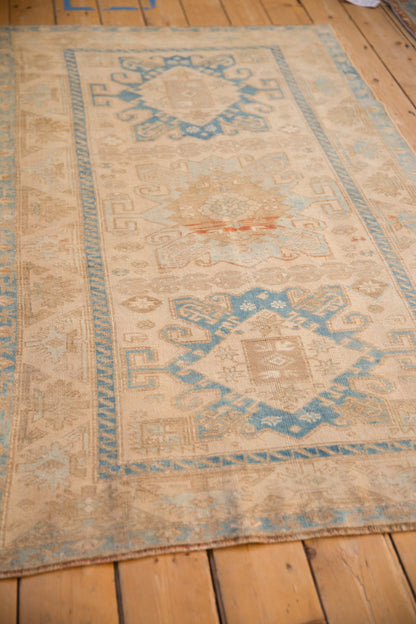 3.5x6 Vintage Distressed Malayer Rug