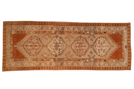 3.5x8.5 Vintage Distressed Serab Rug Runner