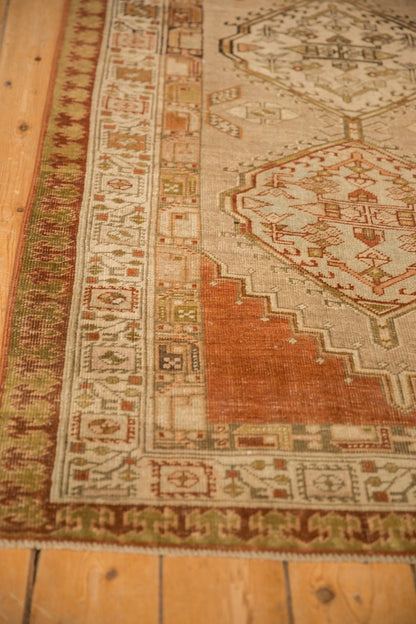3.5x8.5 Vintage Distressed Serab Rug Runner