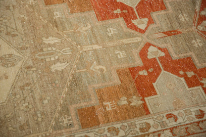 3.5x14.5 Vintage Distressed Malayer Rug Runner