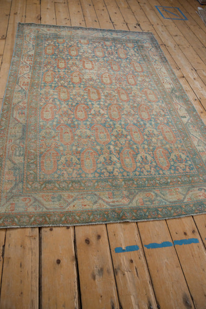4x6.5 Vintage Distressed Serbend Rug