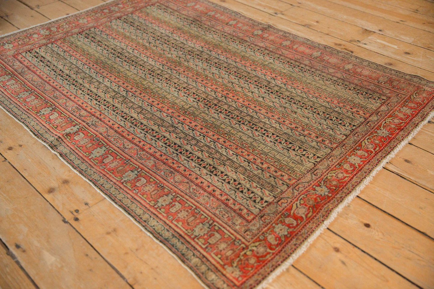 3.5x5 Antique Senneh Rug