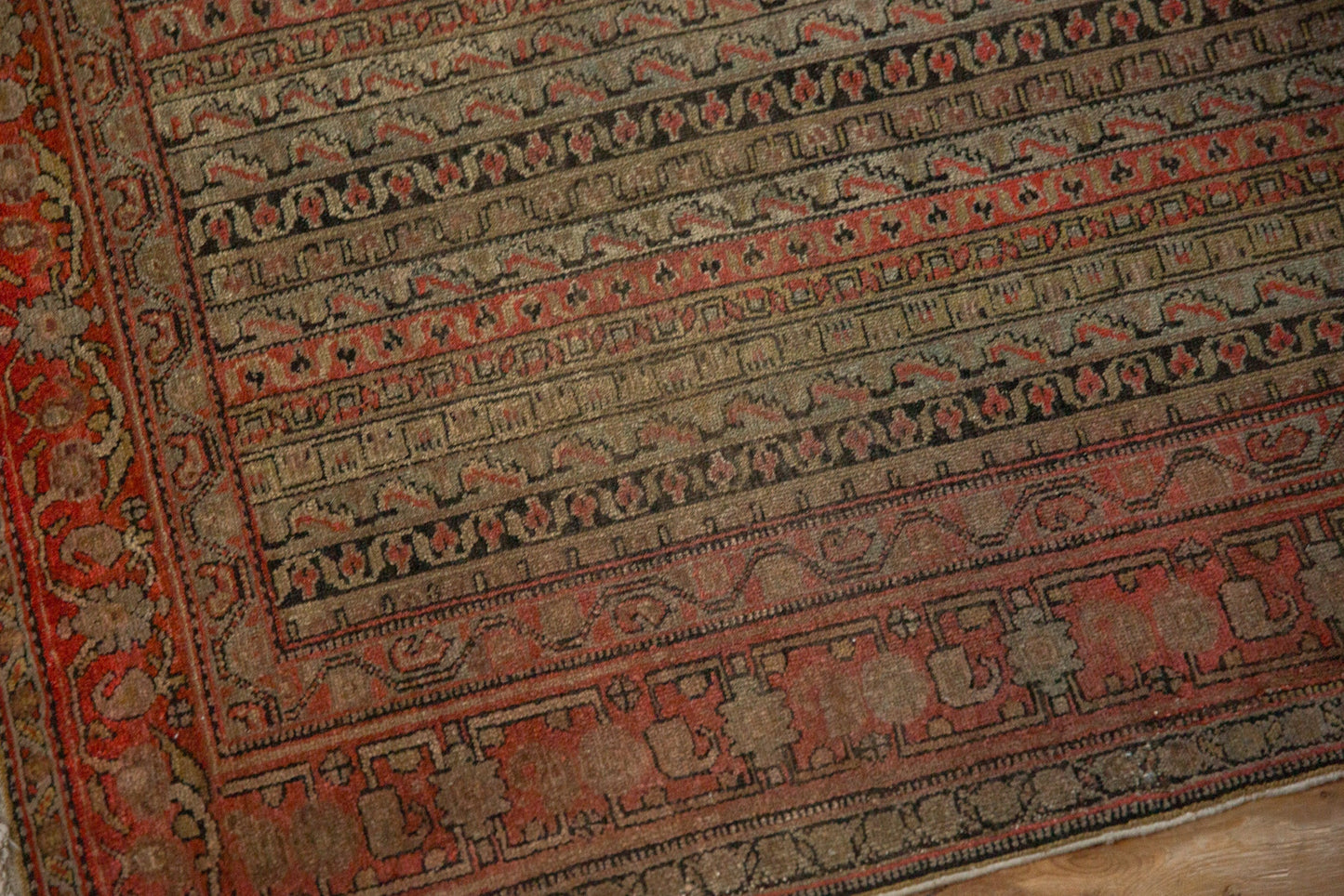 3.5x5 Antique Senneh Rug