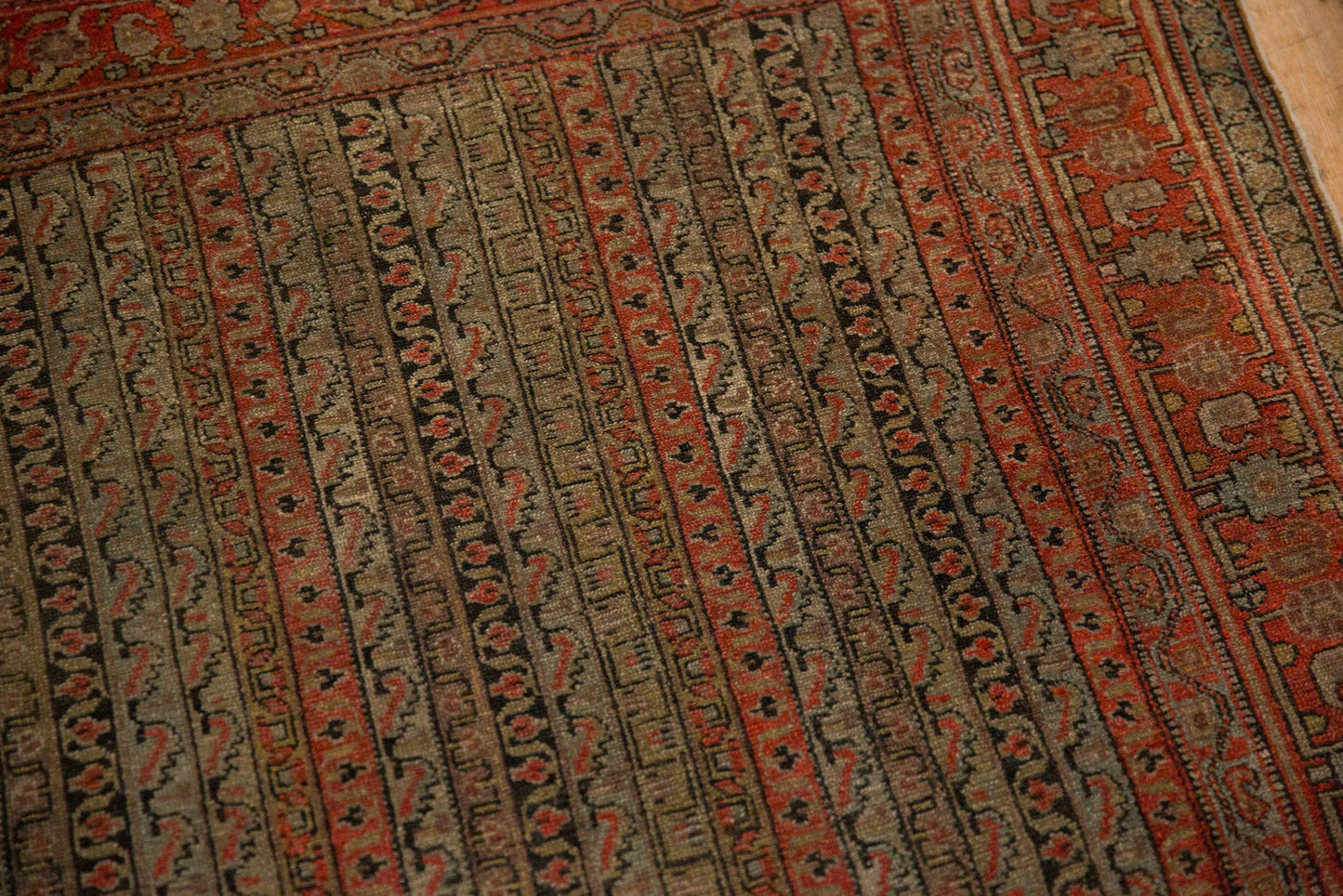 3.5x5 Antique Senneh Rug