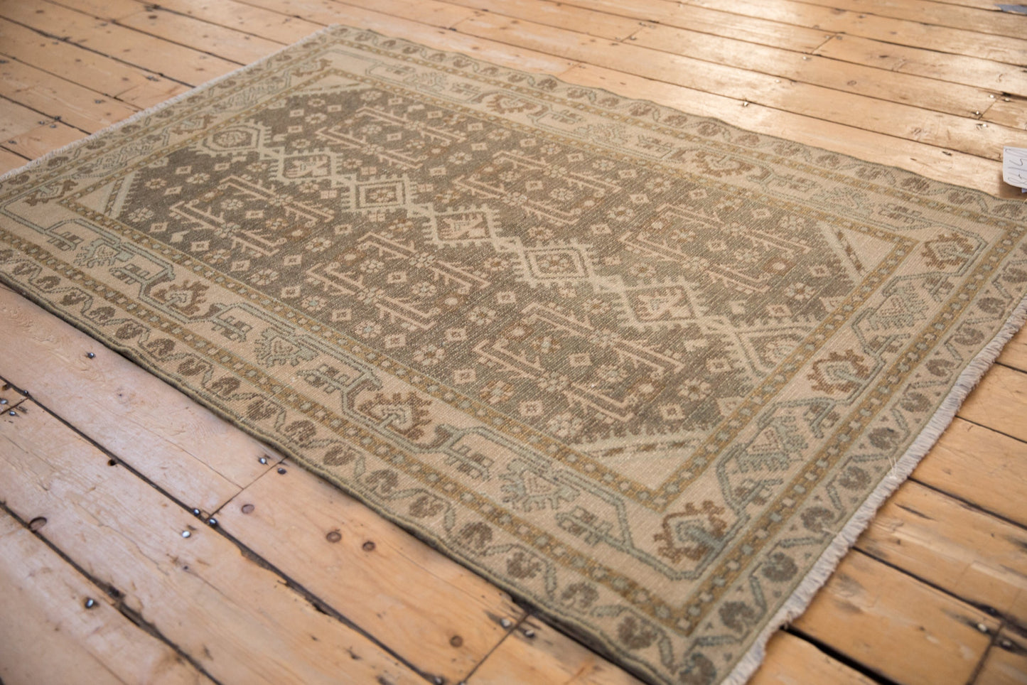 3.5x6 Vintage Distressed Hamadan Rug