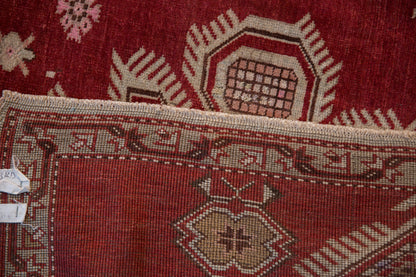3.5x5.5 Vintage Distressed Caucasian Rug