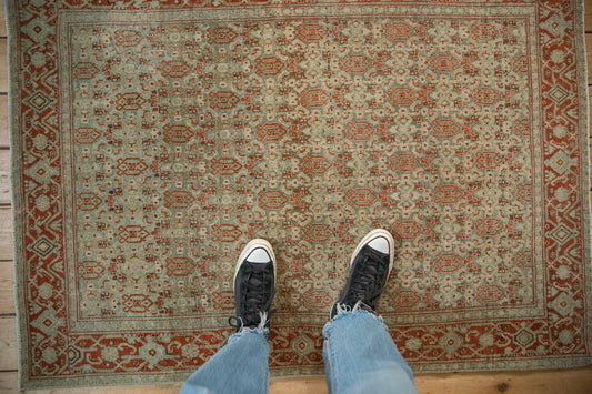 3.5x5 Vintage Distressed Senneh Rug