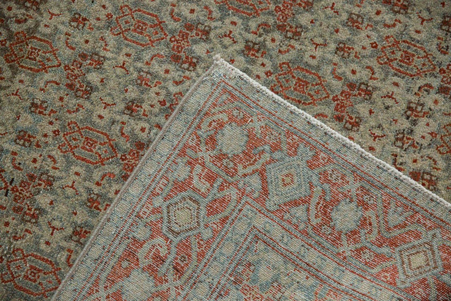 3.5x5 Vintage Distressed Senneh Rug